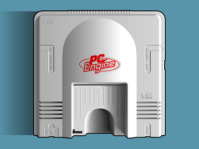 PC Engine design graphicdesign illustration pc engine vector vector art vector illustration vectorart video games