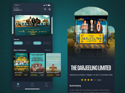 The Darjeeling Limited - Ticket Office cinema dailyui dailyui002 dailyui01 dailyui01 dailyui001 dailyui design odeon uxuidesign