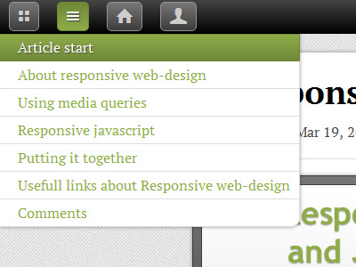 Blog fixed navigation blog jquery navigation one page