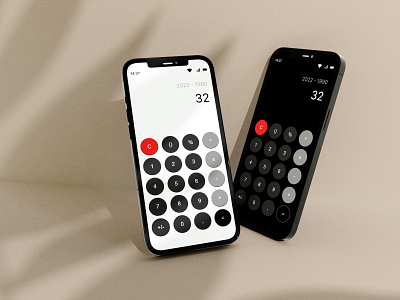 Daily UI #004 Calculator app calculator design mockups ui