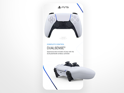 The new dual sense controller app controller design dual dualshock mobile playstation product ps5 sense