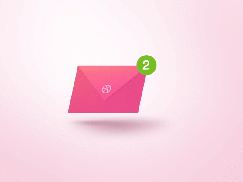 Dribbble invites cute dribbble flow fly gif invitation invite letter pink