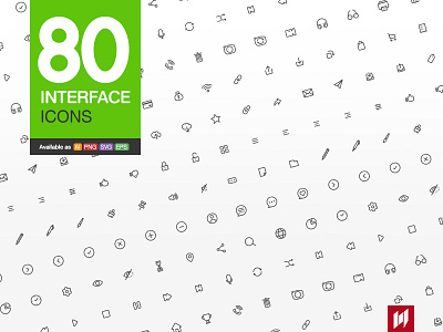 Interface icons app clean green icon interface line mobile ui vector website