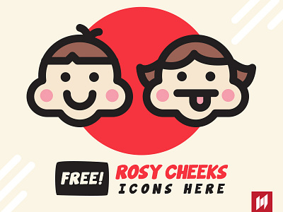 FREE! Rosy Cheeks icons