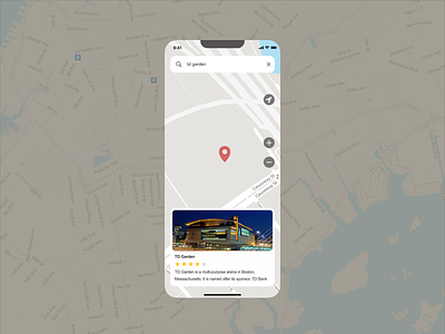 Mobile App - Maps (Daily UI, Day 29)