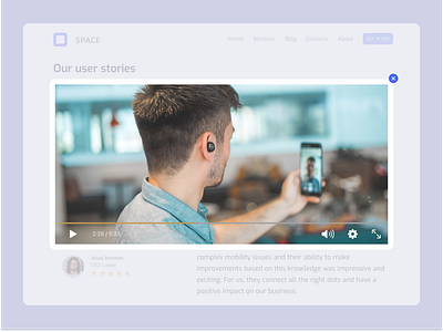 Daily UI - Video player