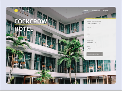 Daily UI - Hotel Booking booking clean dailyui design form hotel hotel booking hotel web interaction product design reservation resort travel travelling ui ui design user interface ux web design web ui