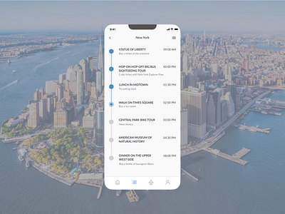 Daily UI - Itinerary