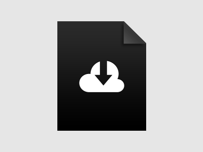 Digital Download Files Icon cloud dark download files icon