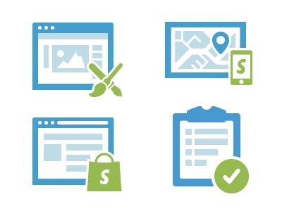 Shopify Documentation Icons