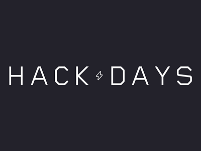 Hack Days hack days logos type