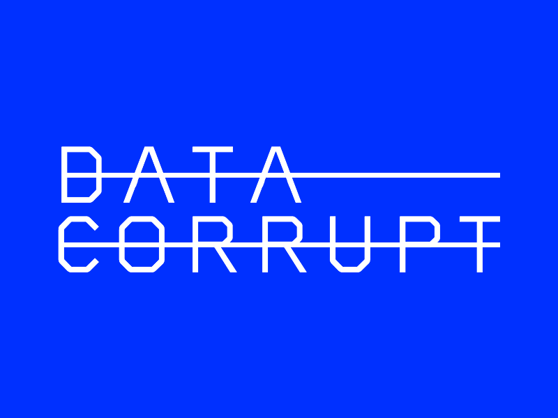 Data Corrupt gif jif logo police sirens type
