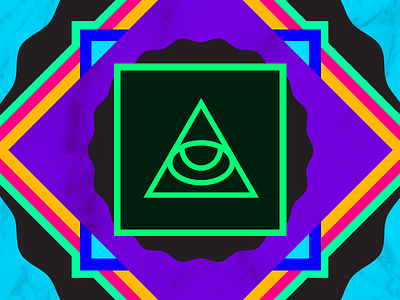 Eye-Dye 2013 colors pattern triangle