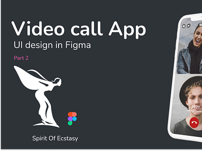 Video Call App UI - Having funny 😁 3d animation branding graphic design logo motion graphics ui
