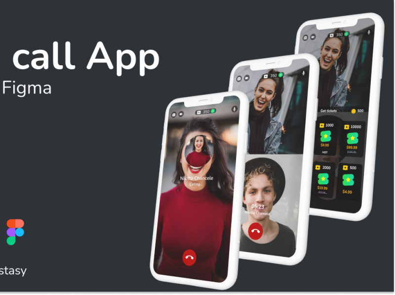 Complete Video Call App UI by Chancilson Alberto on Dribbble