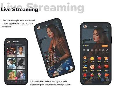 TooChat Live Streaming 3d animation branding graphic design logo motion graphics ui