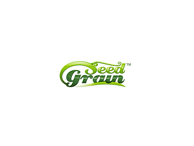 Logo Seed Grain green logo