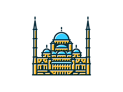 Kocatepe Mosque by Tamer Koseli on Dribbble