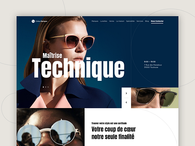 👓 Optician homepage