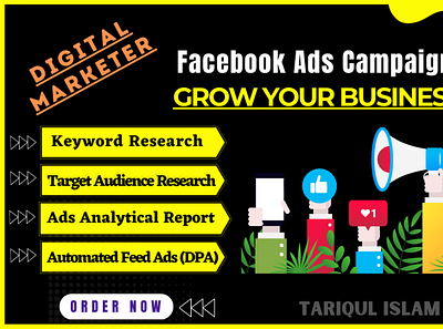 Facebook Marketing graphic design