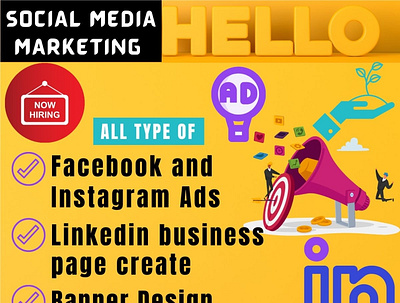 Social Media Marketing branding graphic design