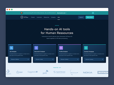 PaaS homepage redesign