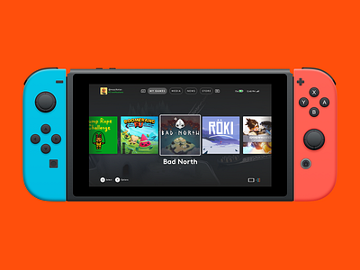 Quick Nintendo Switch UI exploration