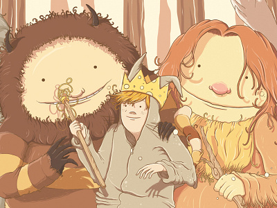 Where The Wild Things Are books children digital fan fan art fanart illustration where the wild things are