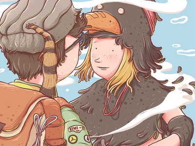 What kind of bird are you? character color illustration kingdom moonrise moonrisekingdom movie