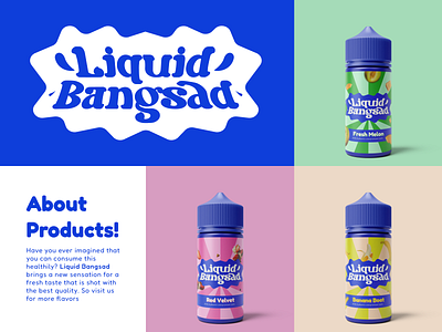 packaging Design 'Liquid Bangsad'