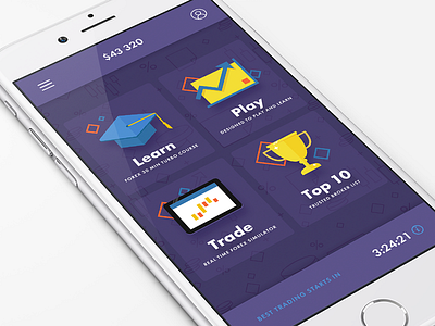 Trading App app design fireart fireart studio forex interface mobile trading ui ux