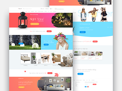 E-store website design ecommerce fireart fireart studio interface internet store redesign shopping store ui ux webdesign