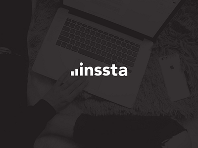 Inssta logo fireart fireart studio logo logo design typography