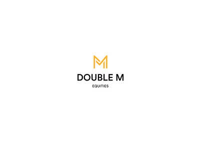 Double M Logo fireart fireart studio logo logo design mark typography