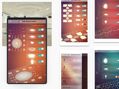 Smart-Lighting Tablet App