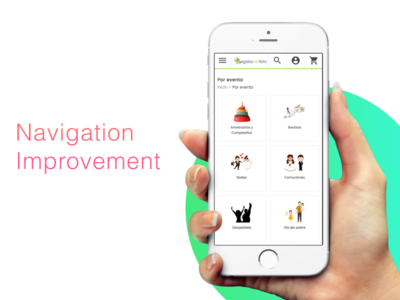 Ecommerce Category Navigation improvement
