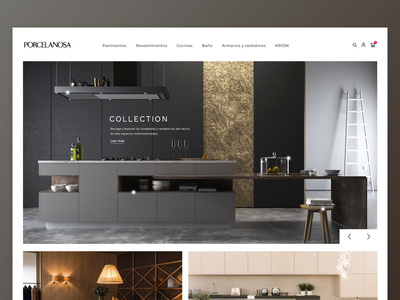 Porcelanosa Ecommerce Concept
