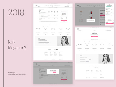 Kalk By Devopensource – Minicart & Cart e commerce ecommerce fashion magento magento 2 modern shop sketch ui ux
