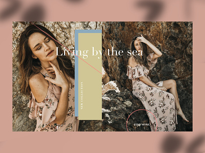 By The Sea Concept concept e commerce ecommerce fashion figma figmadesign modern product shop ui ux