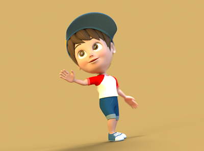 Boy Character Design 3d 3d animation 3d character 3d character design 3d character modeling 3d model 3d modeling animation cinema 4d octane render