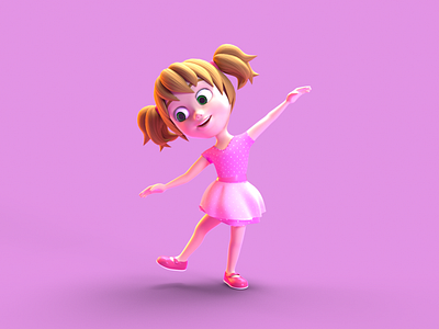 Little Girl - 3D Character Design