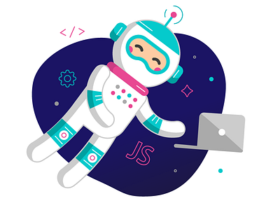 Developer from space developer js space