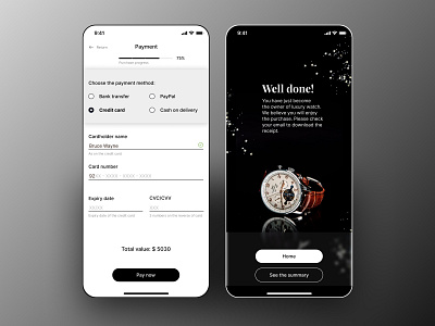 Daily UI challenge no 2 • Credit card checkout