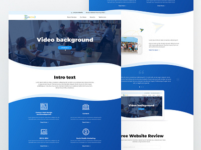 Dreamarchers Website Redesign design digital agency homepage uxui website design website mockup