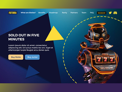 NFT Landing Page