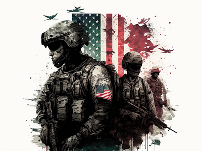 Soldier Gang art design graphic design illustration marine nft soldier vector