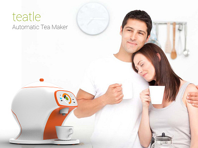 Teatle healthy life home automation product design smart tea maker teatle