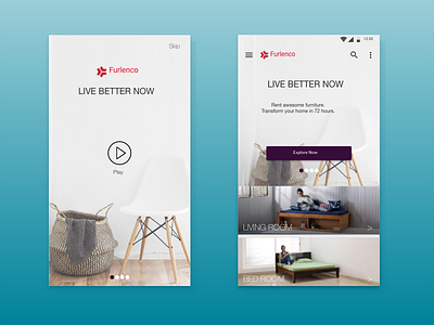 Furlenco experience design furlenco mobile first ui ux