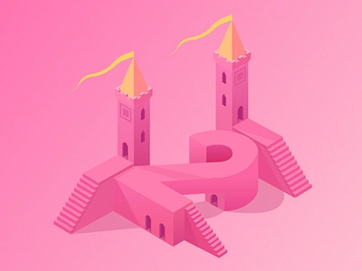 2x Dribbble Invites 2.5d design dribbble invites ui