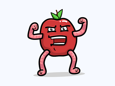 Worm Apple